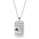 thumbnail image 2 of Love MOM / DAD Collar con colgante de etiqueta de perro de acero inoxidable para HIJO HIJO Navidad 3 Sunnimix Collar con placa de identificación, 2 of 8