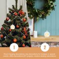 thumbnail image 4 of 8 bolas navideñas transparentes rellenables de plástico para decorar fiestas navideñas., 4 of 6