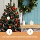 thumbnail image 4 of 8 Uds. De bolas de Navidad transparentes, bolas de adorno de plástico rellenables DIY, decoración de fiesta de Navidad, 4 of 7