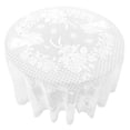 thumbnail image 5 of Tuvgenk Lace Tablecloth 70inch Small Round Tablecloth Round Decorations White Atmosphere Tablecloths, 5 of 5