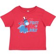 thumbnail image 3 of Inktastic My First 4th of July with Dinosaur Boys or Girls Baby T-Shirt, 3 of 5