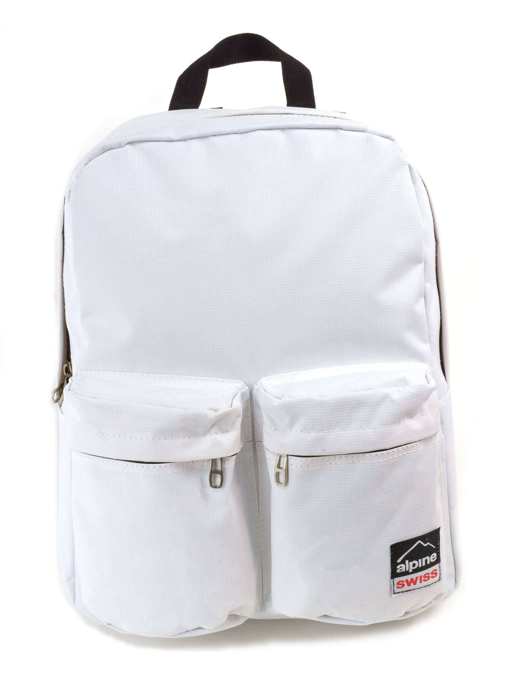 black and white bookbag