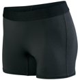 thumbnail image 1 of Ladies Hyperform Fitted Shorts Xs Black, 1 of 1