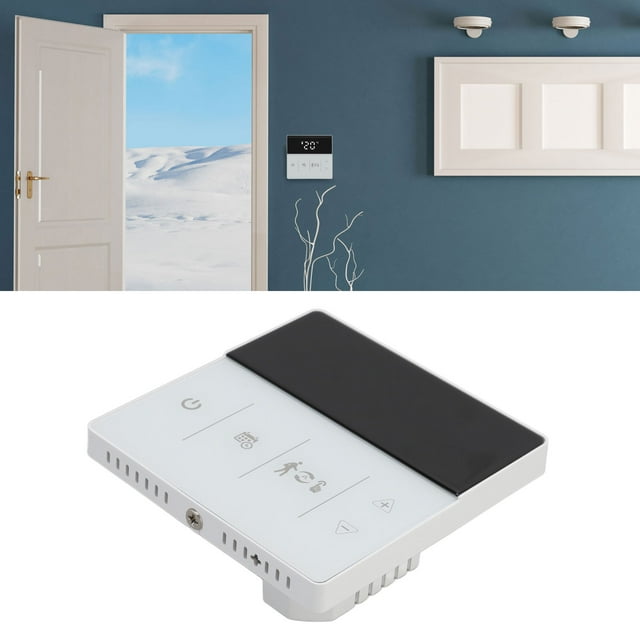 Thermostat WIFI Intelligent Écran Tactile Numérique Contrôle Vocal pour Maison Hôtel 90-240V