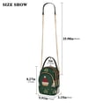 thumbnail image 2 of FORMRS Crossbody Bag for Women Quilted Travel Shoulder Cell Phone Purse with Chain Strap Handbag, Christmas Santa Hats, 2 of 7