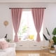 thumbnail image 3 of Cortinas para ventanas Jadeshay paneles de ventana estilo estrella ahuecados de Poliéster 1x2m color rosa, 3 of 8