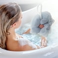 thumbnail image 4 of Unique Bargains 1pc Sunflowers Bath Shower Loofah Sponge Gray, 4 of 5
