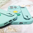 thumbnail image 4 of Compatible with iPhone 13 Pro Max Flower Wrist Strap Case Cute 3D Floral Wristband Kickstand Cover Fashion Luxury Design Camera Lens Protection Shockproof Protective for Women Girls Girly, 4 of 13