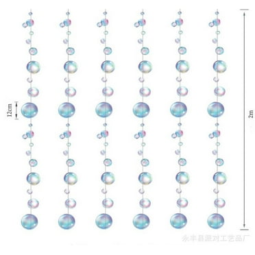 Mermaid Party Bubble Garlands - Under The Sea Decorations For Ocean Theme Parties