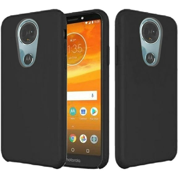 GSA Soft Silicone Case For Motorola Moto E5 Plus, Moto E5 Supra - Black