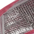 thumbnail image 4 of Bolsa de almuerzo con aislamiento de rayas, caja de transporte para picnic, bolsa de almuerzo portátil térmica Rosado Macarena Bolsa de almuerzo aislada, 4 of 8