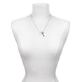 thumbnail image 3 of Delight Jewelry Never Give Up Infinity Ring - Love and Lock Charm Necklace, 18"+1", 3 of 4