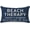 Navy Blue Beach, variant on Beach Therapy Lumbar Throw Pillow Cover 12x20 Inch, Coastal Cottage Seaside Decor and Decorations, Outdoor Decorative Cushion Cover for Porch Sofa and Bench, Dusty Blue