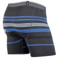 thumbnail image 2 of BN3TH Men's Classic Boxer Brief Underwear 3D Pouch Gray/Blue (London Stripe S), 2 of 2