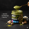 thumbnail image 2 of Scyavuru Pistachio Protein Cream Spread, 24g Protein, 7.05 oz (200g), Italian Pistachio Spread, Product of Italy (pack of 2), 2 of 7
