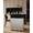 60L, variant on Geetinfly Stainless Steel Kitchen Recycling Trash Can,Three-Compartment Pedal Waste Bin with Odor Seal,Hands-Free Foot Operated,for Home Office