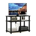 thumbnail image 7 of Furinno Romain Turn-N-Tube TV Stand for TV up to 40 inch, Espresso/Black, 7 of 7