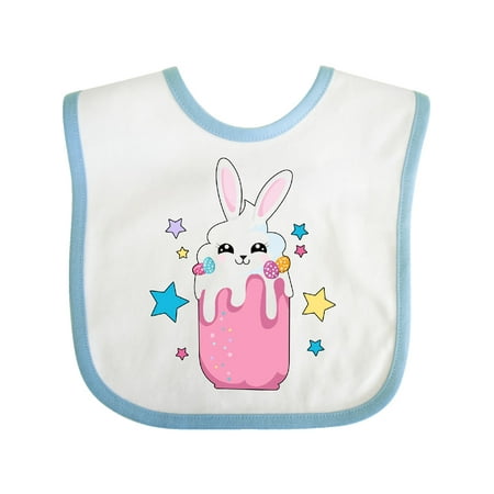 

Inktastic Easter Strawberry Bunny Drink with Stars Gift Baby Boy or Baby Girl Bib