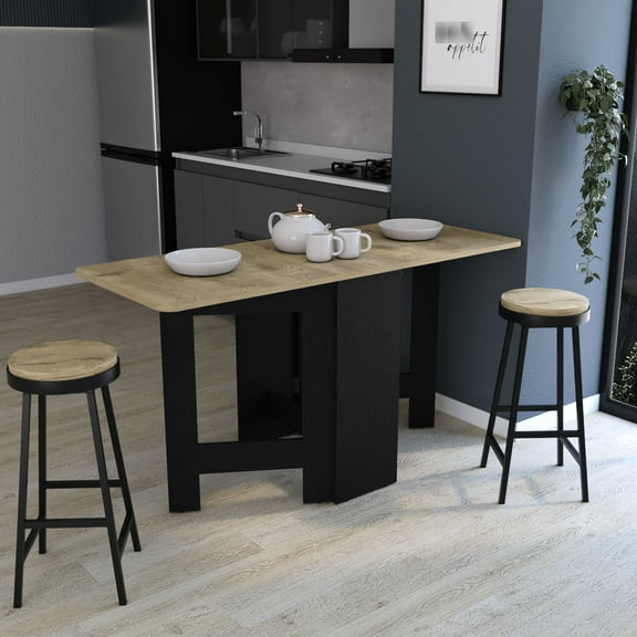 Rectangular Folding Work Table, Space, Multicolor, Engineered Wood With Strong Support Transformative Compact & Practical, Rectangular,