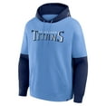 thumbnail image 5 of Men's Fanatics Light Blue Tennessee Titans Helmet Pullover Hoodie, 5 of 7