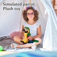 thumbnail image 4 of Realistic Parrot Plush Toy - Soft Stuffed Animal With Vibrant Blue & Yellow Feathers, Lifelike Design - For Kids, Birthday Gifts, Bedroom Decor, Playtime Companions, 4 of 6