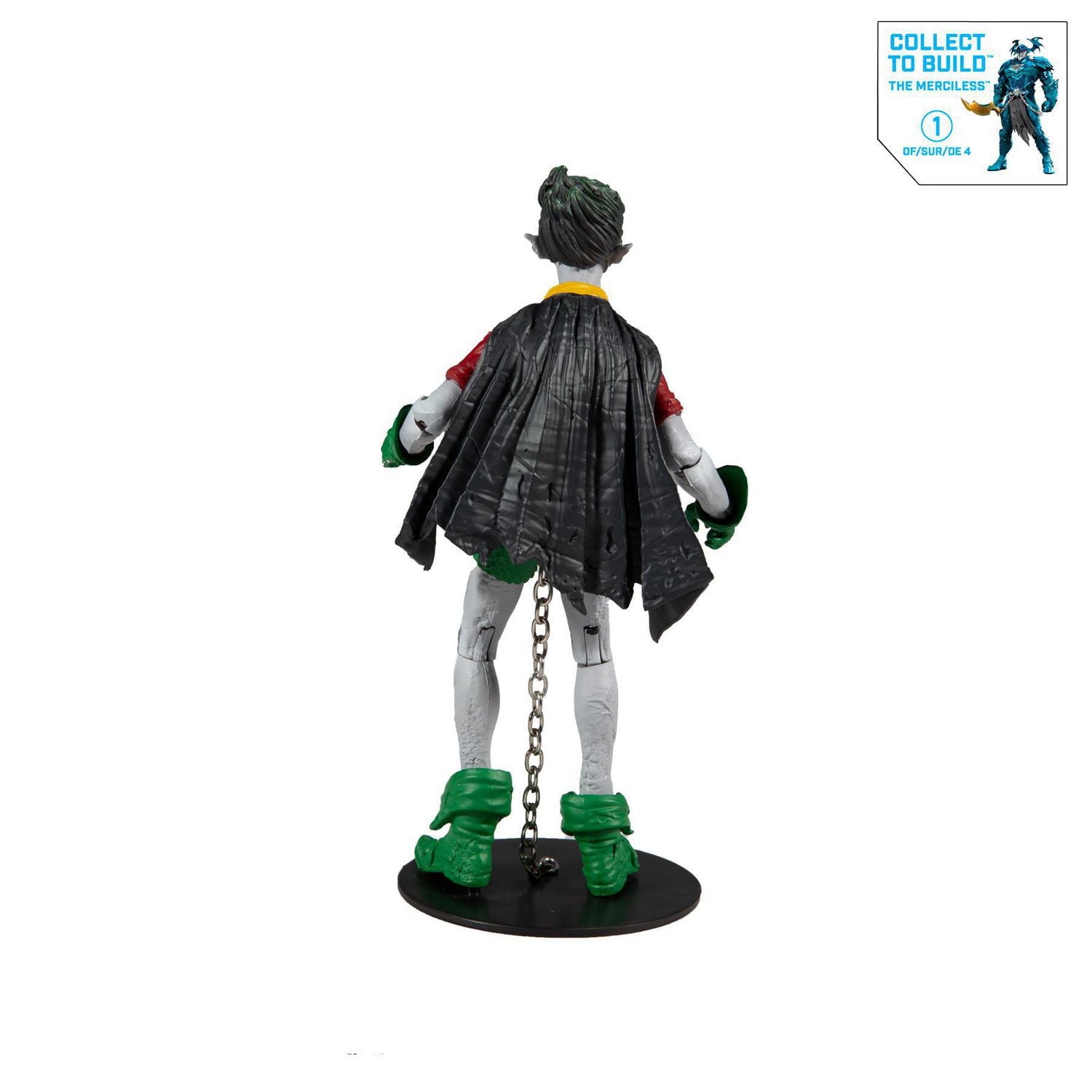 McFarlane Toys - DC Multiverse - Robin Earth-22 (Dark Nights: Metal) Action Figure with Build-A Parts for 'The Merciless' Figure