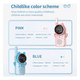 thumbnail image 3 of Radios Walkie Talkies Para Niños Pantalla A Color 2 Piezas azul/rosa, 3 of 5