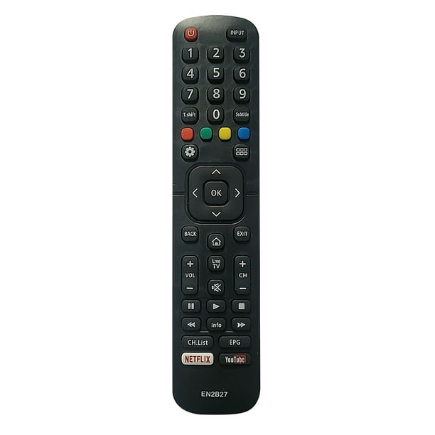 Reemplazo de Control remoto inteligente Universal EN2B27 para Hisense 32K3110W 40K3110PW 50K3110PW 40K321UW 50K321UW 55K321UW Wdftyju