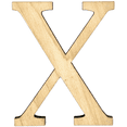 thumbnail image 1 of Krafty Supply 22" Tall Greek Wood Letter CHI | 1/4" Thick Birch Plywood | Greek Alphabet | Craft Alphabet Letters, 1 of 4