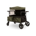 thumbnail image 3 of Jeep Deluxe Wrangler Wagon Stroller with Cooler Bag and Parent Organizer by Delta Children Unisex, 3 of 7