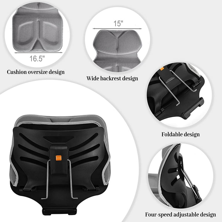 Halfords Mesh Back Support