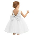 thumbnail image 1 of Girl Robe Fille Robe de Mariage pour Enfants Robe Flower Robe de Performance Piano Robe, 1 of 6