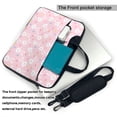 thumbnail image 2 of Lsque Easter Cute Rabbit Pattern Laptop Bag – Portable & Slim Single-Shoulder Computer Case with Adjustable Strap, Protective, Lightweight for 13”/14”/15.6” Laptops, 2 of 8