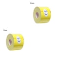 thumbnail image 1 of Eigraketly Cinta muscular Soporte Elástico Deporte Adhesivo Vendaje Gimnasio Fitness Correa muscular, Amarillo, 7,5 cm x 5 m Type1 NO1 Eigraketly CBP173566, 1 of 1