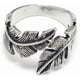 thumbnail image 1 of 1 pieza de anillos de hoja ajustables de aleación para dedos, anillos para nudillos para mujeres, joyería delicada y moderna, tamaño 10, plata, 20 mm, 1 of 2