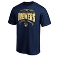 thumbnail image 2 of Men's Fanatics Navy Milwaukee Brewers Adrenaline Zone T-Shirt, 2 of 3