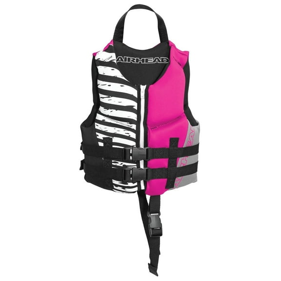 AIRHEAD Wicked Kwik-Dry Neolite Flex Vest, Hot Pink