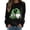 Black, variant on St. Patrick'S Day Sweater for Women Fashion Printed Long Sleeve Gifts for Women,Mint Green,XL