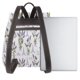 thumbnail image 3 of Easygdp Lavender Flowers Mochila de Cuero para Mujeres, Bolso de Hombro, Bolsos de Mano de Moda para Trabajo y Viajes, 3 of 4