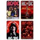 thumbnail image 1 of Kit Pintura Hierro Rectangular Placa Metal Vintage Banda ACDC 20x30cm 4 Uds., 1 of 9