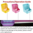 thumbnail image 5 of 2 in 1 Rabbit Guinea Pig Chinchilla Hay Grass Feeder Rack Pet Food Feeding Bowl, 5 of 8