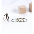 thumbnail image 6 of 5Pcs Grade 23 Titanium 16g 18g 20g Nose Ring Hoop Set Hinge Clicker Septum Rings Tragus Piercing Cartilage Hoop Earrings for Women Men 6-12mm, 6 of 7