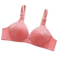 thumbnail image 2 of Abcnature Women's Bras Printing Plus Size Ventilate Nonmagnetic Bras without Steel Rim, 2 of 5