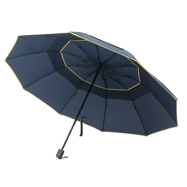 Large Compact Umbrella Double Layer Four Folding Umbrella