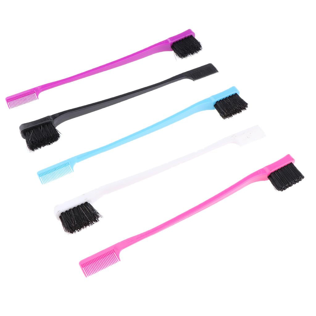 Baby Edge Control Brush Double Sided Comb Hair Dyeing