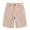 Beige, variant on Boys' Stretch Straight Fit Khaki Short School Uniform for Kids Causal Active Summer Clothes with Pockets 7-8 Years