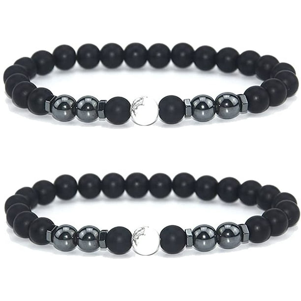 Magnetic hematite ankle bracelet sale