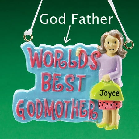 personalized world 39 s best godfather ornament walmart com godfather christmas ornament