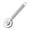 7.28in×2.28in, variant on Stainless Steel Pastry Wheel Cutter, Fluted Dough Cutter Multi-Purpose Kitchen Tool for Ravioli, Dumplings, Pie Crusts, Pizza, Baking