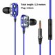 thumbnail image 5 of Monstrate Auriculares con cable Auriculares ergonómicos Escuchar música Ver videos Auriculares Type5 NO5, 5 of 6